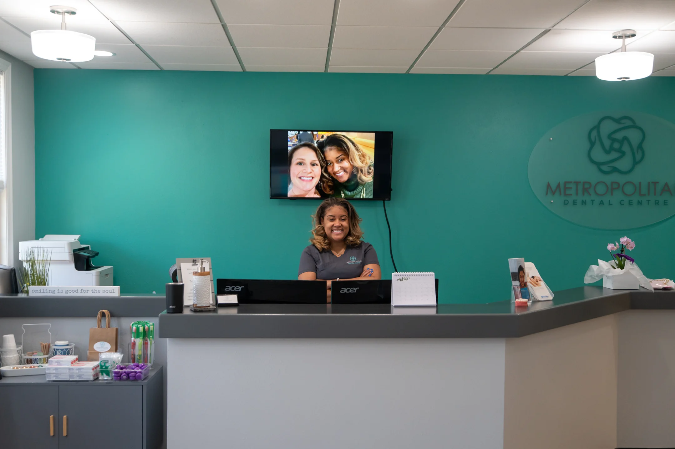Payment types accepted at Metropolitan Dental Centre